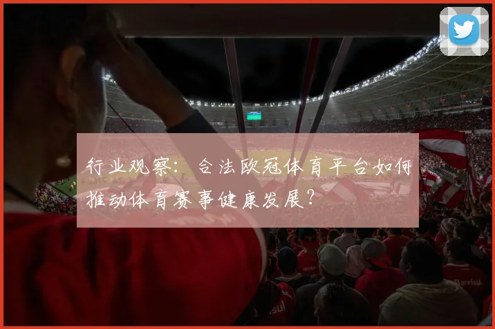 行业观察：合法欧冠体育平台如何推动体育赛事健康发展？